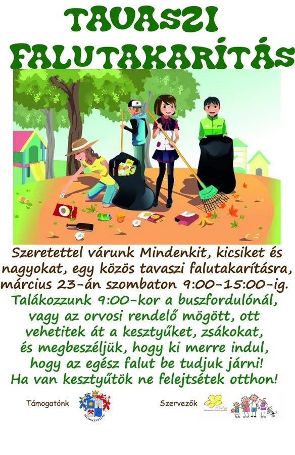 Falutakarítás